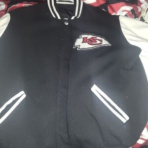 Kansas City Chiefs Black Varsity Jacket